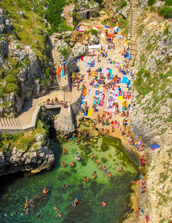 Fiordo del Ciolo Le acque limpide del Salento Shutterstock.com 